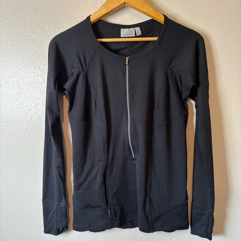Athleta 1/2 Zip Long Sleeve